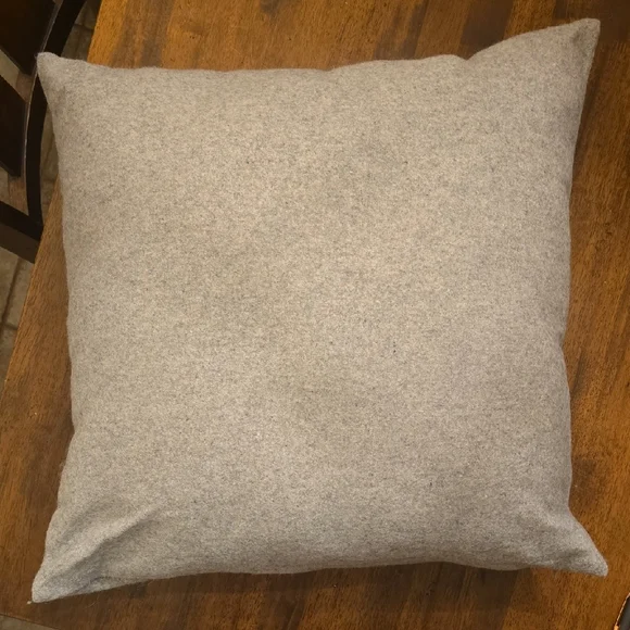 24" Crate & Barrel Holiday Pillow - Picture 2 of 4